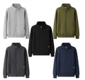 Wholesale Custom Heavyweight Sherpa Fleece Lined Hoodies for Men Full Zip up Sweatshirt Long Sleeve Lined Active Jackets