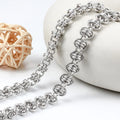 Choker Accessories Luxury Necklace Jewelry Rolo O Shaped Stainless Steel Chain for Jewelry Making