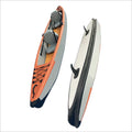 OEM Folding 2 Person Sea Fishing Kayak Pedal Drive Kayak Row Boat  Inflatable Canoe Kayak