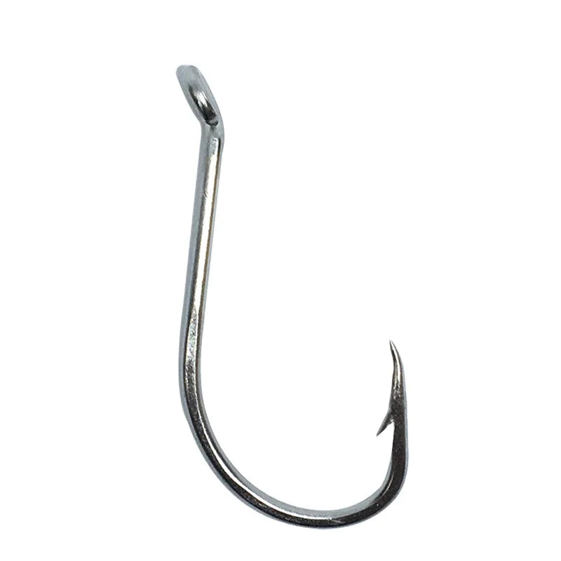 DORISEA 92554 Stainless Steel Fishing Hooks Offset Octopus Cuttlefish Squid Lure for River and Lake Fishing