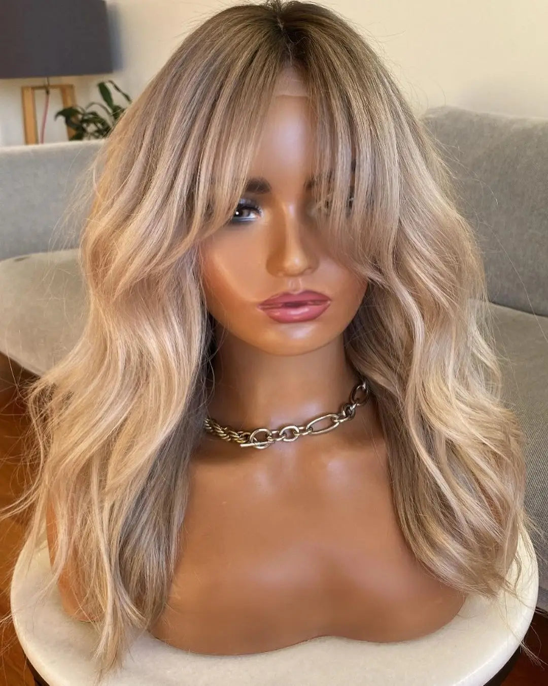 Expensive High Virgin Quality Full Lace Hd Wigs European Human Hair Wigs 360 Full Lace Honey Blonde Wig 13x4 Lace Front Wig