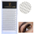 Darker Black Volume Lashes Heat Bonded Premium Short Stem 3D 4D 5D 6D 7D 8D 10D Eyelashes Extensions