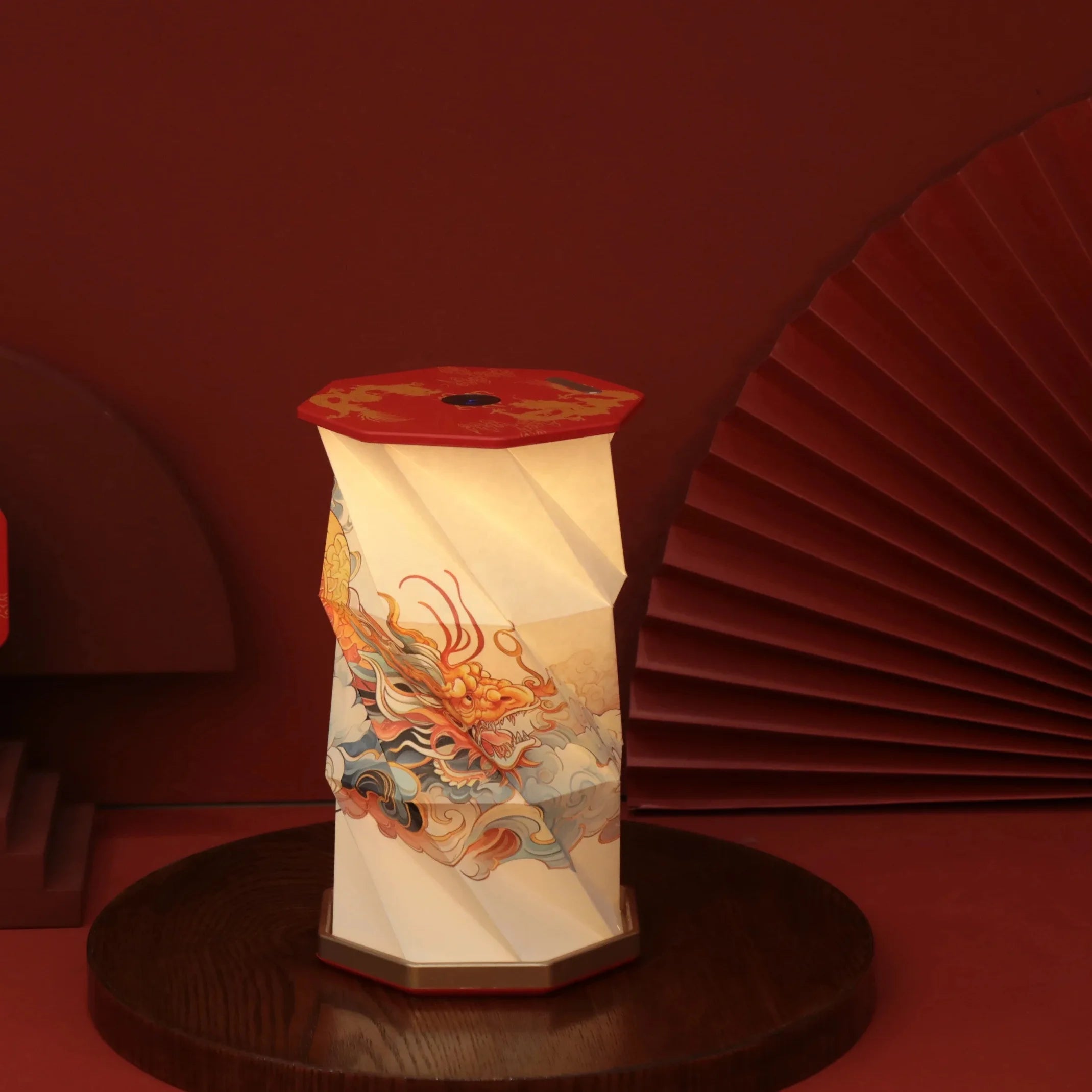 Corporate Gifts Idea Rotating Lamp-Dragon Year Series Gift Custom