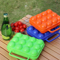 IRONDONKEY 12 Grid Portable Egg PP Box Compressive Shatter Resistant Outdoor Picnic Waterproof Shockproof Egg Carton