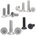 Bolt Factory Customized Material Length Size Slot Type Flat Countersunk Head Machine Threaded Screws