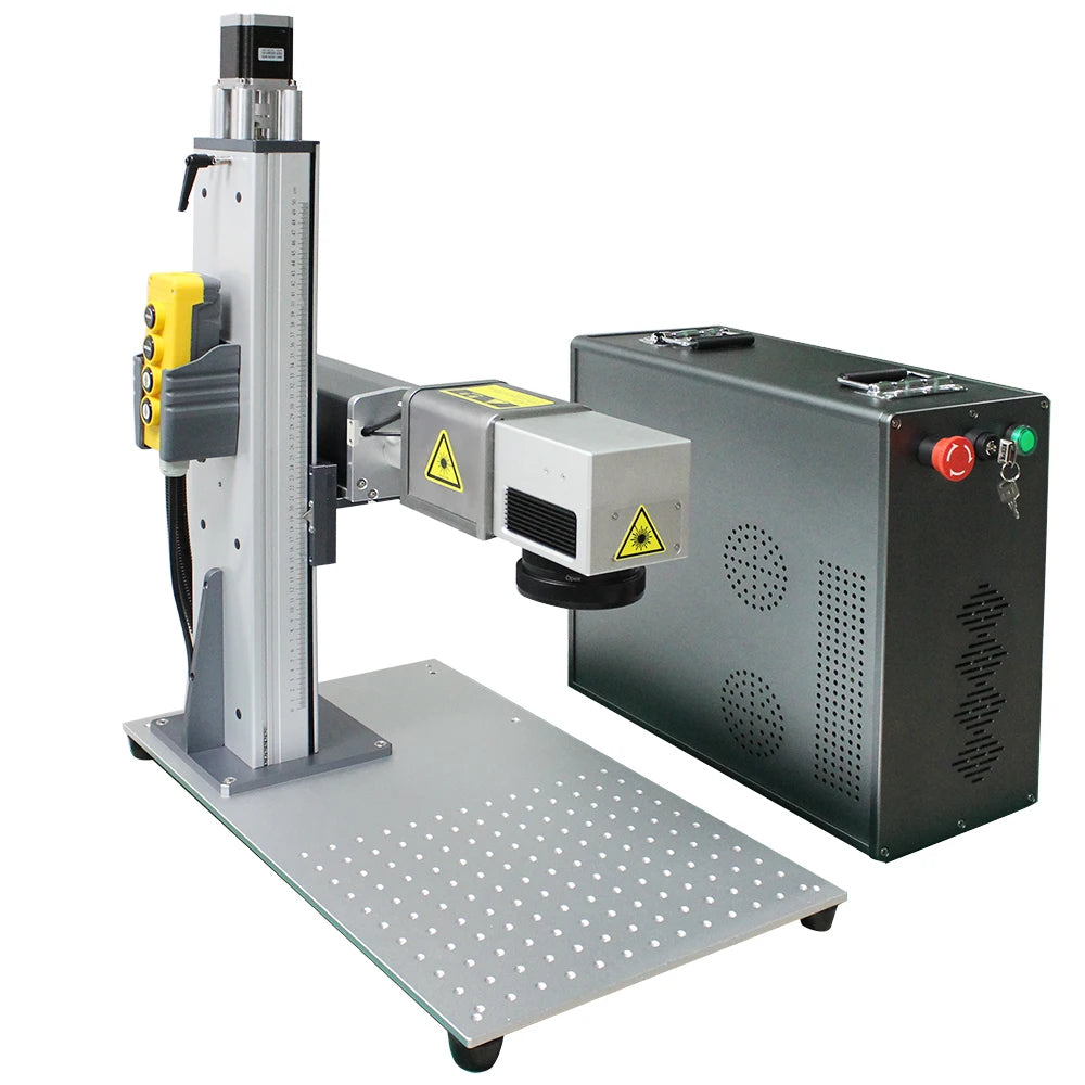 Customized Wholesale Laser Engraving Machine Desktop 3d Auto Focus 50w Fiber Laser Marking Machine