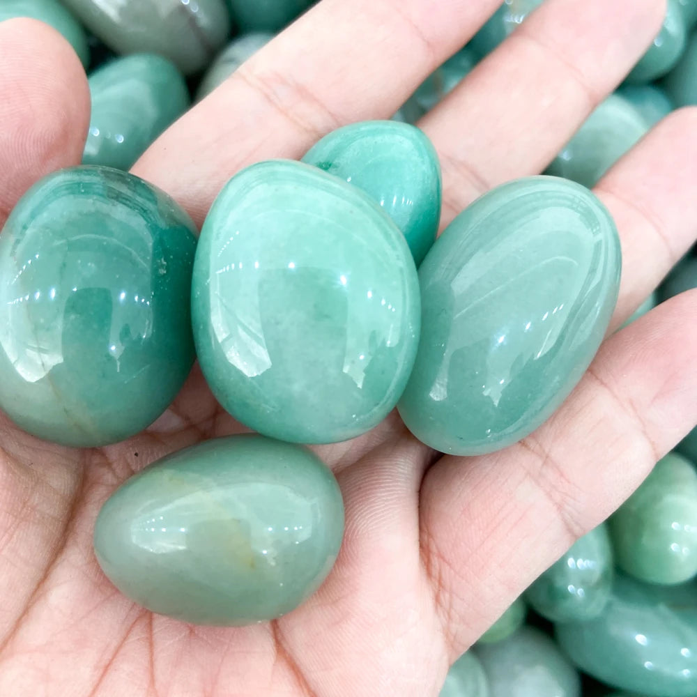 Wholesale Natural Green Aventurine Polished Quartz Crystal Gravel Tumbled Stone for Decoration MegaBDM