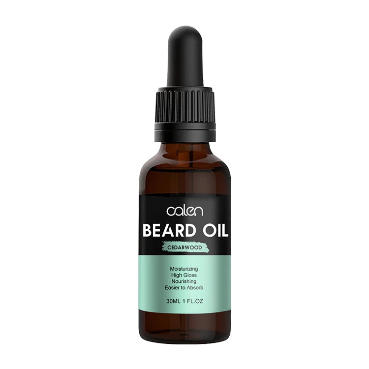 Private Label Beard Oil Black Men Cedarwood Beard Essential Oil Moisturizing Beard Oil Serum