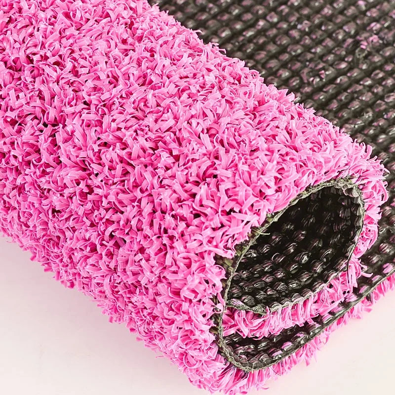 Blue PINK Color Artificial Grass Outdoor Basketball Hockey Cricket Tennis Court 10mm Multifunction Sport Turf Synthetic Grass