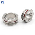 Aohoy OEM Polished Forged Stainless Steel Water Kettle Connector Bulk Order Triclamp Weldless Bulkhead Adapter Fitting Pipe