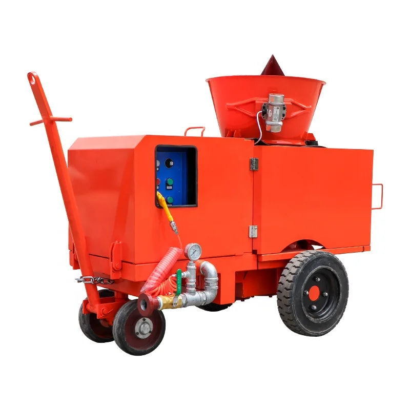 Max Aggregate Size 10mm Electric Motor Refractory Dry-mix Gunite Machine for Bengal