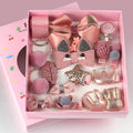 Hair Clip Set Cute Hair Accessories Girl Cartoon Headwear Bow Flower Animal Hairpin Hair Ring Elastic Headdresss