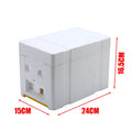 Queen Bee Mini Mating Nucs Box New Condition Nucleus Polystyrene Bee Hives Essential Apicultura Beekeeping Equipment