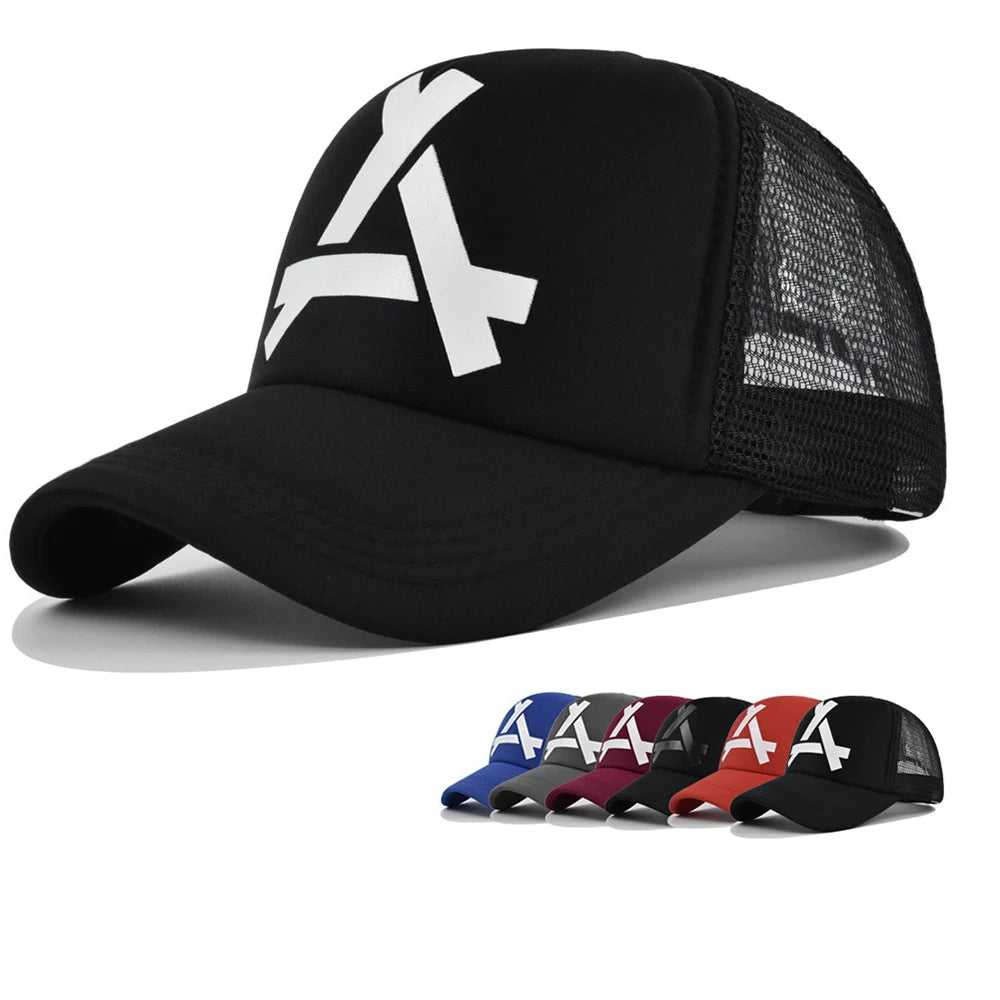 Wholesale Custom logo Sponge Mesh 5 Panel Baseball Hat Blank Trucker Cap