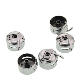 1Pc New Household Silver Metal Sewing Machine Bobbin Case Sewing Machine Accessories Bobbin Case for Old Style Sewing Machine