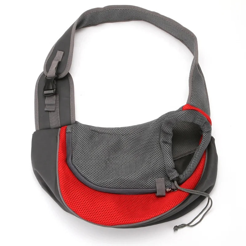 New Design Travel Portable  Cat Dog Carrier Shoulder Bag Outgoing Travel Pets Handbag with Safety Zippers