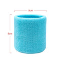 Breathable and Sweatproof Men's and Women's Sports High Elastic Wrist Wrap Running Basketball Tennis Fitness Cycling Wristband