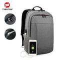 For Tigernu T-B3142USB Fashionable Sports Backpack for Men Casual Waterproof Laptop Bag with Polyester Lining USB Port Access