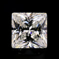 Ready Stock 5A Grade Loose Cz Stone Very Light Yellow G White square Shape Princess Cut Cubic Zirconia