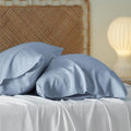 Custom Logo Bamboo Cooling Pillowcase for Hot Sleepers Soft & Silky Pillow Covers with Envelope Closure