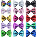 Ziming 5 Inches Double Sides Sequins Bow Hair Clip Baby Festival Bow Hair Grips Party and Custom Decoration Hair Clip