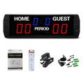 Customized Brand 6 Digits LED Display Portable Basketball Electronic LED Digital Scoreboard for Volleyball Tennis Padel Court