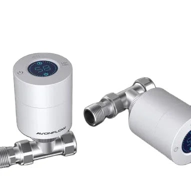 Thermostat Valve Thermostatic Radiator Valve Smart TRV Head 15mmx1/2'' Straight With Locksheild Wholesale
