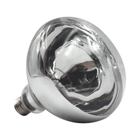 New Hot Sales Eco-friendly White Finish Glass Heat Infrared Lamp Halogen Bulb for Livestock Farm Use Waterproof