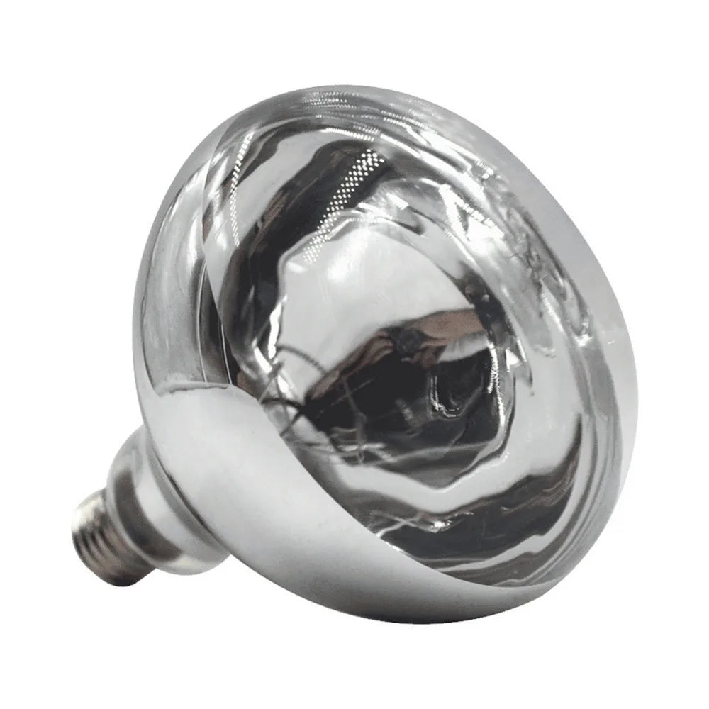 New Hot Sales Eco-friendly White Finish Glass Heat Infrared Lamp Halogen Bulb for Livestock Farm Use Waterproof