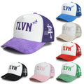 5 Panel Custom Denim Trucker Caps Embroidery Logo Suede Mesh Fashion Snap Back Hat for Promotion Advertising