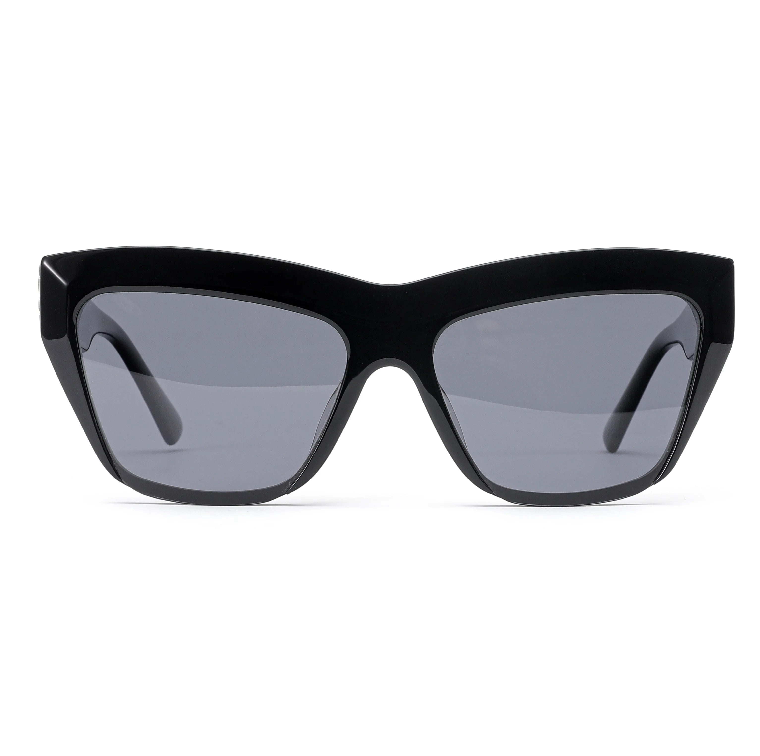 Fashion Flat Tp[p Wholesale Protective Unisex Leopard Demi square Frames Shades Custom Large Oem Custom Sunglasses