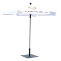Custom Printed 6 Panels (Hexagon) Aluminum Cafe Pagoda Market Restaurant Garden Waterproof  Windproof Patio Table and Umbrella