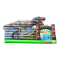Inflatables Slide Dinosaur Bounce House Dinosaurier Bouncy Castle Hupfburg Mit Rutsche