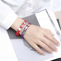OEM New Wrist Band Elastic Stretch Inspire Mesh Stainless Steel Bracelet Tennis Style with Size and Color Options