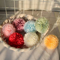 Wholesale 11cm Silk Pompon Flowers Big Size Dandelion Ball Shape for Wedding Backdrop Decor Quality Silk Flower Heads