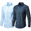 2025 Wholesale cheap men's long sleeve business casual shirt