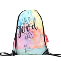 Custom Sublimation Blank Promotion GymSack Vote Drawstring Bag Waterproof Polyester Election Pull String DrawString Backpack