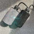Colorful 150/250ML Plastic Squeeze Bottles for Lash Shampoo Tattoo Eyelash Cleanser Nylon Brush Bling Spray Cleaning/Wash Bottle