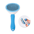 Wholesale Self Cleaning Dog Grooming Brush Cat Stainless Steel Needle Slicker Pet Shedding Comb