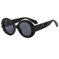 Fashion Stylish Hip Hop Vintage Retro Women Sunglasses Trending New 2024 Round Sunglasses for Men Women