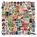 100Pcs Classic TV Show the Big Bang Theory Decorative Stickers for Laptop Bottle Phone Waterproof Comedy Sticker