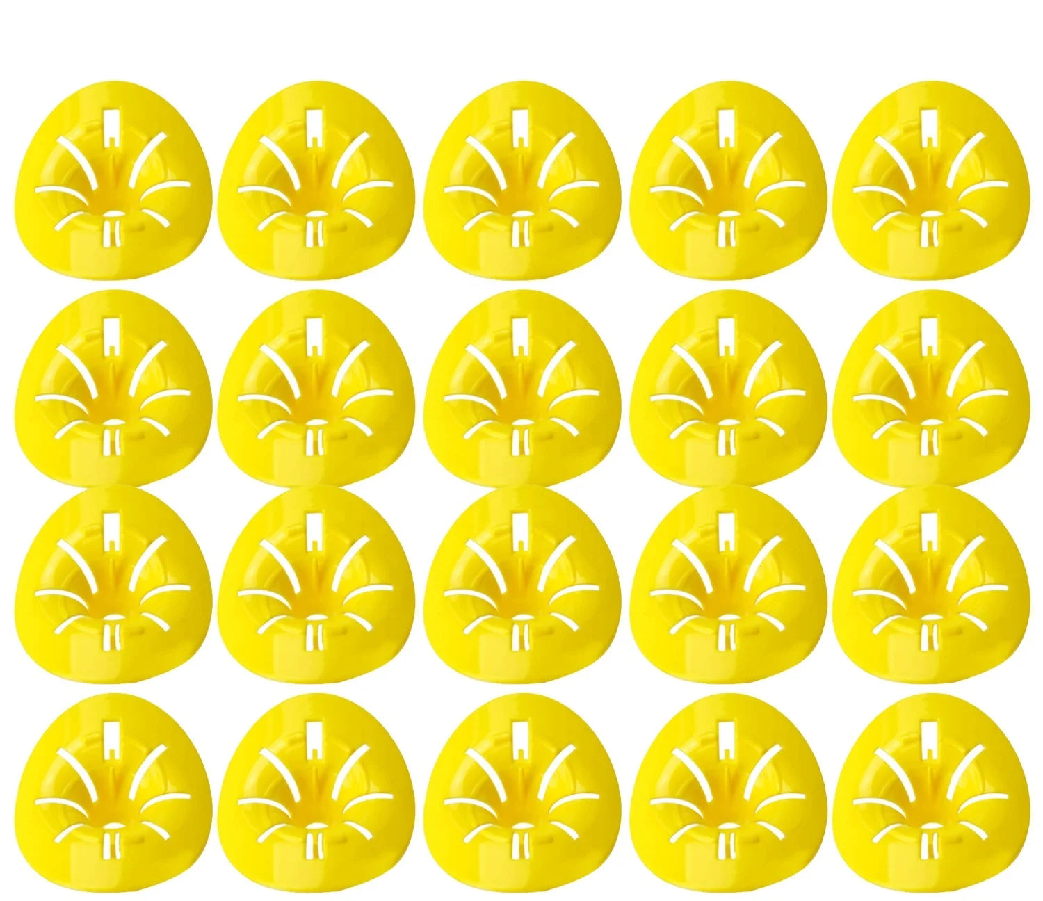 20PCS Plastic Bee Beetle Trap for Beekeeping Flower Shaped Trap for Drosophila Melanogaster