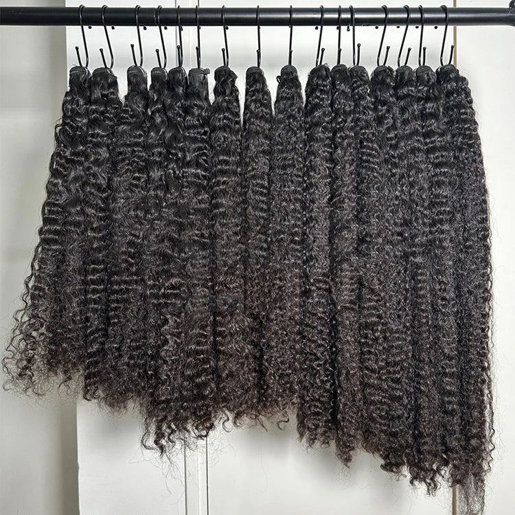 Private Label Drop Shipping Vendor 100% Unprocessed Raw Indian Cuticle Aligned Human Hair Natural Wave Hair Bundles MegaBDM