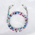 Rinhoo Wholesale Glasses Chain Necklace Colorful Beads Pearl Sunglasses Straps Lanyard Face Masking Chain for Men and Women