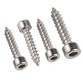 Stainless Steel A2 304 Hexagon Inside Socket Cap Round Head Self Tapping Screw M6 M8 M10