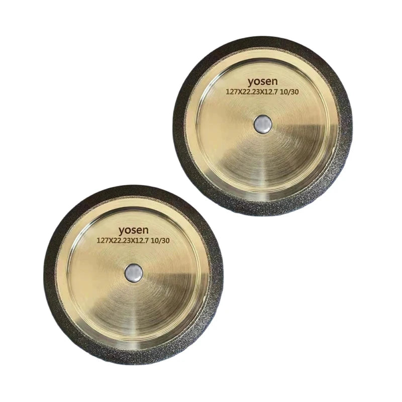 Customizable CBN Diamond Grinding Wheel 127D X 22.2T for Band Saw Blade Sharpening OEM Supported Abrasive Disc