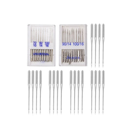 20PCS Embroidery Sewing Machine Needles Stretch Cloth Universal Elastic Cloth Needle Accessories Sewing Tools