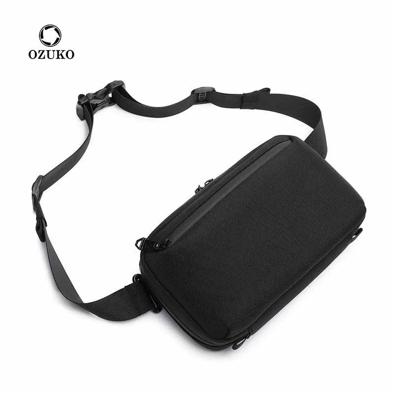 Ozuko 9673 Toiletry Bag for Men Hygiene Bag EDC Tool Pouches Small Dopp Kit Mens Shaving Kit Travel Shower Bags