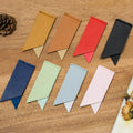 Handcrafted Vintage Leather Bookmarks for Book Mini Corner Page Marker for Book Leather Bookmark for Reader Gift