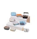Custom Printing Food Case Square Tin Can Container Tobacco Tin Box Package Hinged Lid Chocolate Candy Mints Metal Tin Box